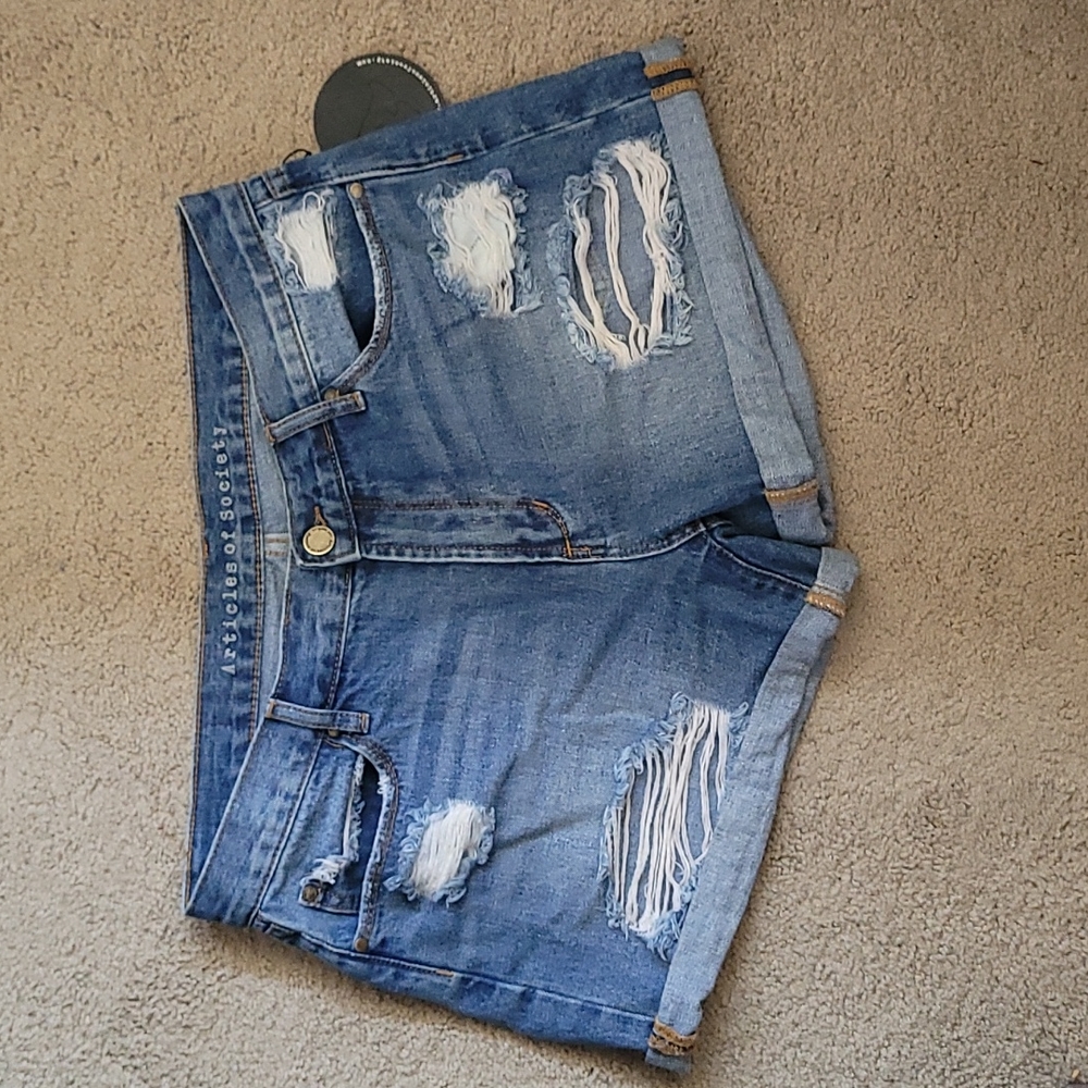 Articles of Society denim shorts